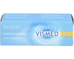 Vismed Oogdruppels light 0.1% 15 Milliliter