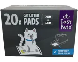 42x32 cm 20 st Easypets catlitter pads kattenbakvulling