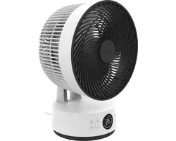 MeacoFan Sefte 10 Table - Ventilator - Luchtverplaatsing: 1150m³ per uur - Geschikt voor ruimtes tot 50m² - Kantelbaar - Extra stil