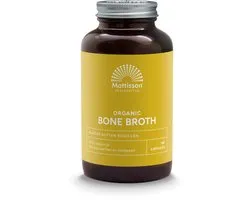 Mattisson - Biologische Bone Broth - Botten Bouillon - 180 Capsules
