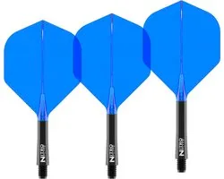 Red Dragon Nitro Flite System Black Blue NO2 - Dart Flights