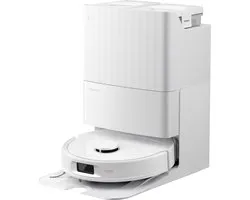 Roborock Qrevo S Pro-Robotstofzuiger–Alles-in-één multifunctioneel dockingstation–18500 Pa zuigkracht–Antiklitsysteem-Reactive Tech Obstakelvermijding-Intensieve tapijtreiniging 10 mm Dweilverhoging–Twee roterende dweilpads–Roborock app controle