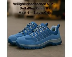 Chaussures de sécurité S1P - DeltaPlus Rimini II - Pointure 41 - Blauw/Gris - EAN 3295249109196