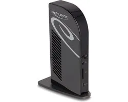 Delock USB Type-C™ Triple Display Docking Station with DisplayLink® 4K / USB Hub / LAN / SD / Audio / PD 96 W