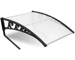 Robotgrasmaaier Garage met UV-Bescherming – 105x85x56cm – Transparant Polycarbonaat Dak – Weerbestendig – Compatibel met Robomow, Yardforce, Gardena, Bosch, Zoef, Kress, Husqvarna, Sunseeker, Luba, Dreame, Einhell, Parkside – Carport voor Robotmaaier