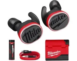 Milwaukee L4 RLEPB-301 Protection auditive avec Bluetooth® - écouteurs intra-auriculaires Écouteurs Milwaukee avec protection auditive 4933478750