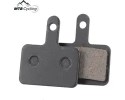 B01S plaquettes de frein standard 2 pièces pour Shimano Altus / Alivio / Deore / Tektro / BBS-52 - avec ressort de plaquette de frein à disque - Noir