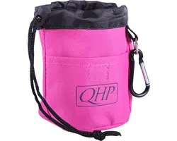 QHP - Treat Bag - Beloningstasje - Fuchsia Navy