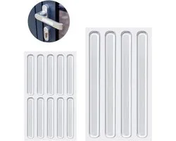 Elastic Buffers 14pcs Transparante Siliconen Pads - Zelfklevende Rubber Voetjes voor Meubels, Deuren en Apparaten