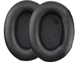 Coussinets d'oreille adaptés pour Sony WH-1000XM4, housse de coussin pour écouteurs, protège-oreilles de remplacement, Zwart