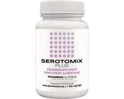 PharmaNutrics Serotomix Plus – Stemming, rust & focus – Saffraan Complex (60 V-caps)