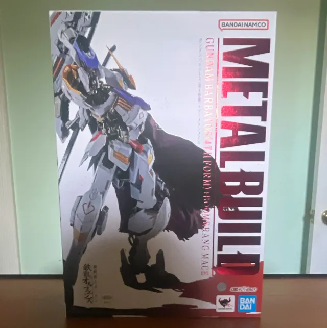 Bandai Namco METAL BUILD Gundam Barbatos 4th form+Boomerang Mace