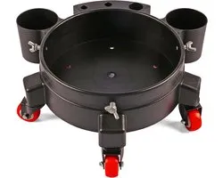 MaxShine Detailing Bucket Dolly - Noir