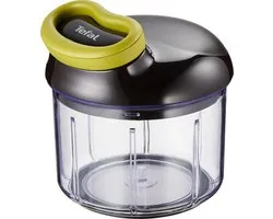 Tefal K1320404 ustensile pour râper et émincer Noir, Vert, Transparent