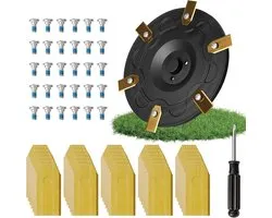 i105E reservemesjes, messenplaat, schroeven, compatibel met Segway Navimow i105E, i108E, i110N, i205 AWD, i208 AWD robotmaaier, reserveonderdelen - i205 AWD messenschijf, accessoires