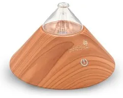 Diffuser zonder water draadloos - Hout & Glas - Mountain Nebulizer