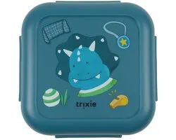 Disney Trixie | Snackbox met clip - Ballplayer Mr. Triceratops - Gemakkelijk te openen - BPA-vrij - Ideaal voor school - Lekvrij