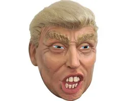 Masque Trump complet pour adultes - Masque d'habillage - Taille unique