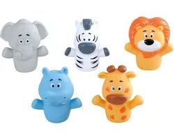 Play aux marionnettes à doigts Wild Safari, 5 pcs.