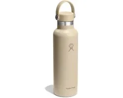 Hydro Flask Standard Mouth Flex Cap Drinkfles (621 ml) - Oat