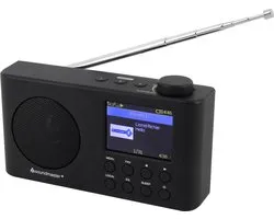 Soundmaster IR6500SW- Radio Internet portable avec batterie intégrée et écran couleur 2,4", noir