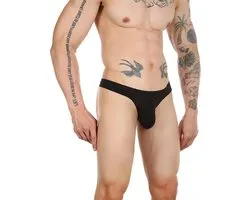 Tanga-Heren-Zwart-Sexy-Kwaliteit-Erotisch-Opwindend-Goedkoop