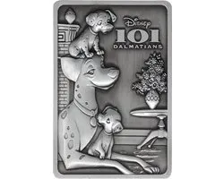 FaNaTtik 101 Dalmatians - Ingot Limited Edition Verzamelobject - Zilverkleurig
