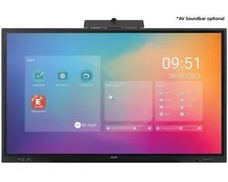 Sharp PN-LC652, Panneau plat de signalisation numérique, 165,1 cm (65"), LCD, 3840 x 2160 pixels, Wifi, 16/7
