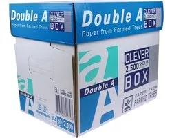 Double-A Non Stop Box 10330042324 Papier d'impression universel DIN A4 80 g/m² 2500 feuille(s) blanc
