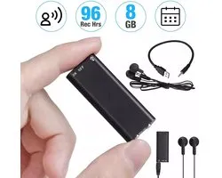 MINI 8GB -digitale dictafoon- Opnameapparaat Audio Mini Sound Voice Recorder-Recorder