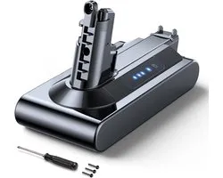 6000mAh Batterij voor Dyson V10 Animal Absolute Motorhead Pro Fluffy Plus Total Clean SV12