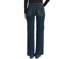 Vrouwelijke Flared Jeans Le Temps des cerises Pulp High Pamo