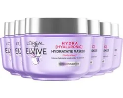 L'Oreal Elvive Hyaluron Masque d'hydratation repulpant - Lot de 6 pièces