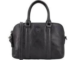 Hide & Stiches Porto Compacte Crossbody Schoudertas Handtas - Donker Navy Blauw