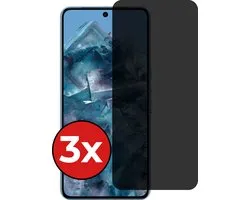 Google Pixel 8 Pro Protection d'écran en Glas trempé à couverture complète – Google Pixel 8 Pro Protection d'écran en Tempered Glass – Lot de 3