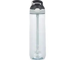 Contigo Ashland Autospout Bouteille d'eau avec paille | Grande gourde sans BPA de 720 ml | Bouteille de sport | Bouteille anti-fuite | Idéal pour École, la salle de sport, le cyclisme, la Course à pied, la Marche. | Macaron