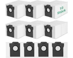10 stuks stofzakken voor Dreame X40/X50/L40S/L10/X20/X30/L50/Aqua10 Ultra- voor Dreame l40s pro ultra/L10s Ultra Gen 2/Gen 3, voor Mova P50/E30/Z60/P10/V50 robotstofzuiger
