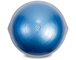 Bosu Bal Pro - Professionele Balanstrainer met Dubbel Platform & Antislip Rand - Belastbaar tot 160 kg - Ø65 cm - Blauw