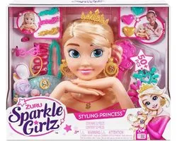 Zuru - Sparkle Girlz - Styling Head - Kaphoofd- Met Nail Design en Accessoires