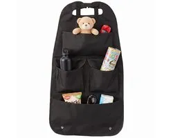 Cheqo® Autostoel Organizer - Auto Organizer - Auto Organizer Achterbank - Rugleuning Organizer - Achterbank Organizer - Autostoel Zak - Opbergtas Auto - Stoel Organizer - Rugsteunzak - Organizer voor Kinderen - Auto Accessoires