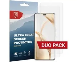 Protecteur d'écran Rosso adapté à Honor 200 Pro | Pack Duo Ultra Clair | Feuille de TPU | Film protecteur compatible avec les coques | 2 pièces