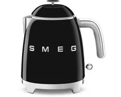 Smeg KLF05 mini waterkoker, 0,8 l, zwart