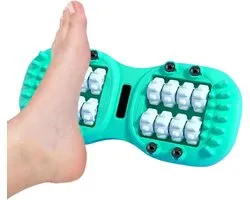 Voetroller Massageapparaat - Spierherstel Roller - Spierontspanning Bevorderen - Dubbele Roller Ontwerp - 34 x 15 x 5 cm