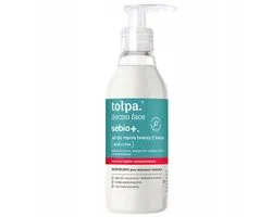 TOŁPA DERMO FACE SEBIO Cleansing Gel with 2 Acids AHA + LHA 195ml