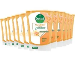 Dettol No-Touch Refill Extra Care Honey & Sheabutter 250ML - 12 Stuks - Voordeelverpakking