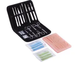 Ensemble de suture médecine - apprendre à suturer - pratiquer la suture - suture - porte-aiguille - suture chirurgicale - dissection - Mast Medical
