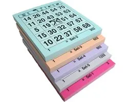 Cartes de Bingo - Bingo Bloks - Bingo Blocks 5x100 / 1-75