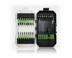 Jeu d'embouts Motools Premium 33 pièces - Embouts de vissage professionnels avec porte-embout magnétique - Mallette de rangement de luxe incluse