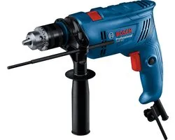 Bosch Professional GSB 600 - Perceuse à percussion - Avec poignée et butée de profondeur