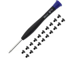 ECSiNG 20PCS M2x3 Torx T5 Laptop Bottom Case Screws with T5 Torx Screwdriver Compatible with Razer STEALTH 13.3" Blade - ShopVlot